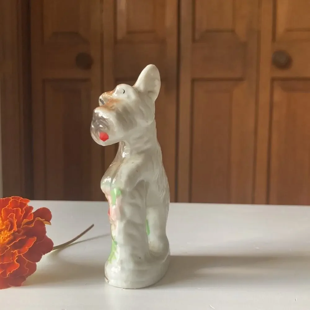Vintage Made in Japan Porcelain Scottie Dog Figurine